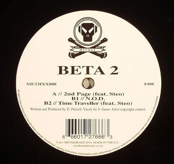 Beta 2 - 2nd Page / N.O.D. / Time Traveller - Vinyl Record 12" image 1