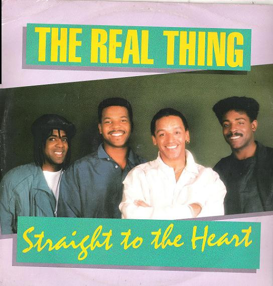 Real Thing - Straight To The Heart - Used Vinyl Record 12" image 1