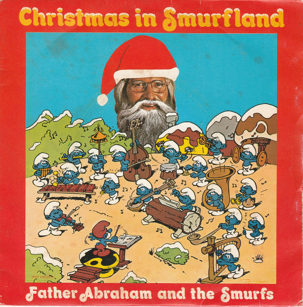 Vader Abraham - Christmas In Smurfland - Used Vinyl Record 7" image 1