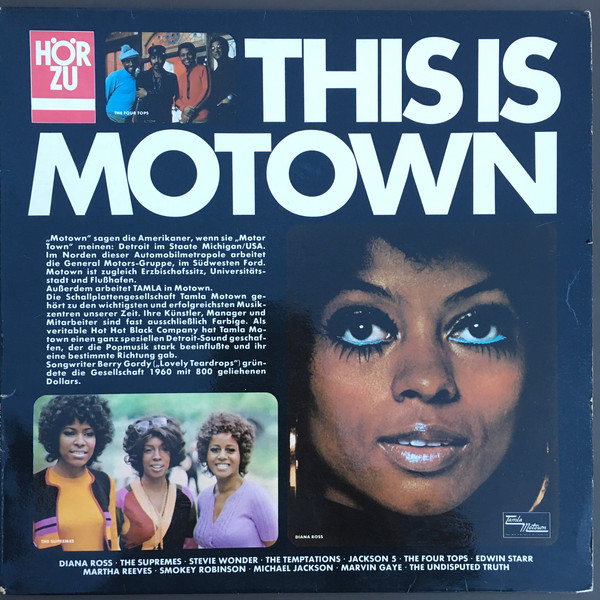 Various - This Is Motown - Used Vinyl Record image 1