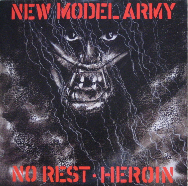 New Model Army - No Rest / Heroin - Used Vinyl Record 12" image 1