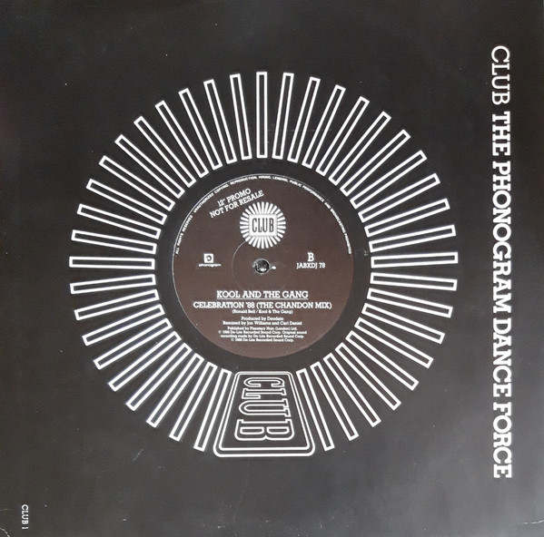 Kool & The Gang - Celebration '88 - Used Vinyl Record 12" image 1