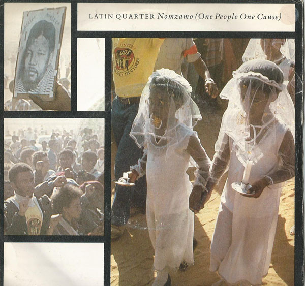 Latin Quarter - Nomzamo (One People One Cause) - Used Vinyl Record 7" image 1