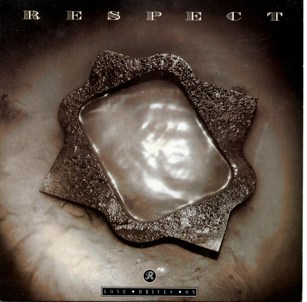 Respect - Love Drives On - Used Vinyl Record 45 RPM image 1