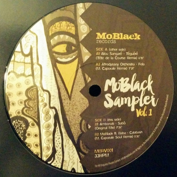 Various - MoBlack Sampler Vol. 1 - Vinyl Record 12" image 1