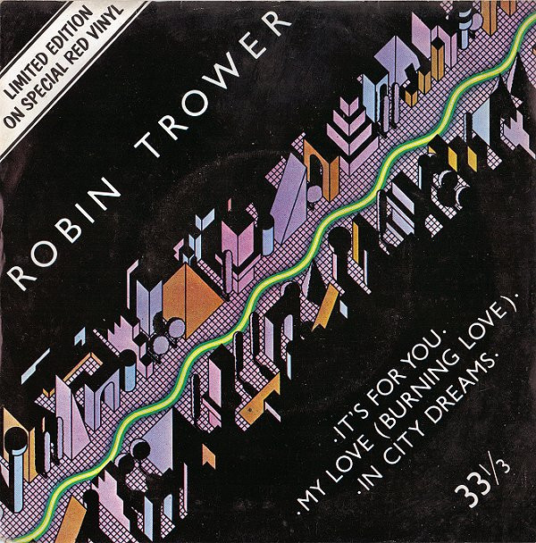Robin Trower - It's For You - Used Vinyl Record 7" image 1