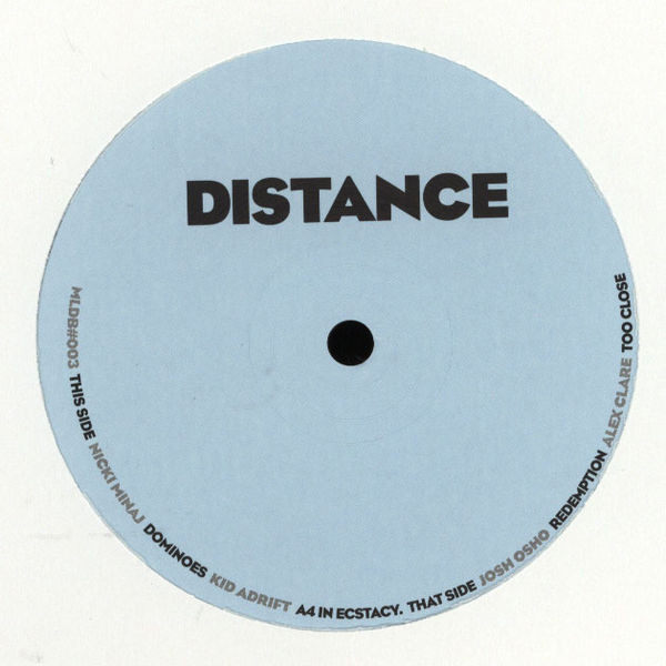 DJ Distance - Remixes - Vinyl Record 12" image 1