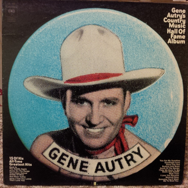 Gene Autry - 's Country Music Hall Of Fame Album - Used Vinyl Record image 1