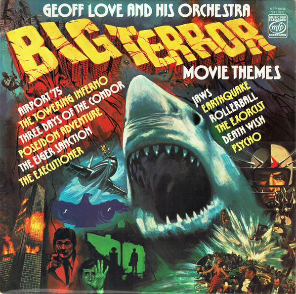 Geoff Love & His Orc - Big Terror Movie Themes - Used Vinyl Record image 1