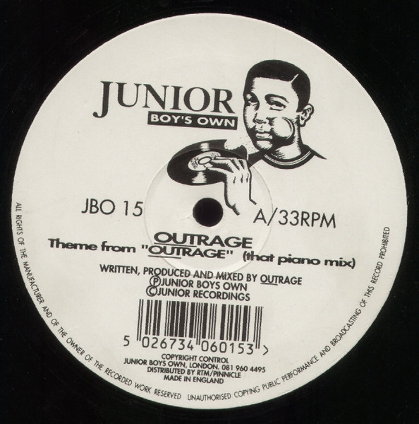 Outrage - me From - Used Vinyl Record 12" image 1