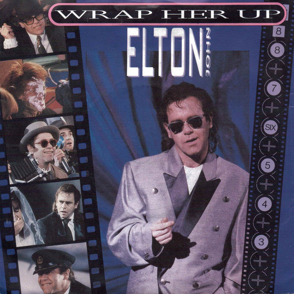 Elton John - Wrap Her Up - Used Vinyl Record 7" image 1