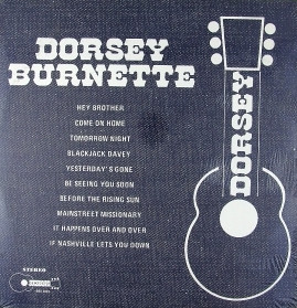 Dorsey Burnette - Dorsey - Used Vinyl Record image 1