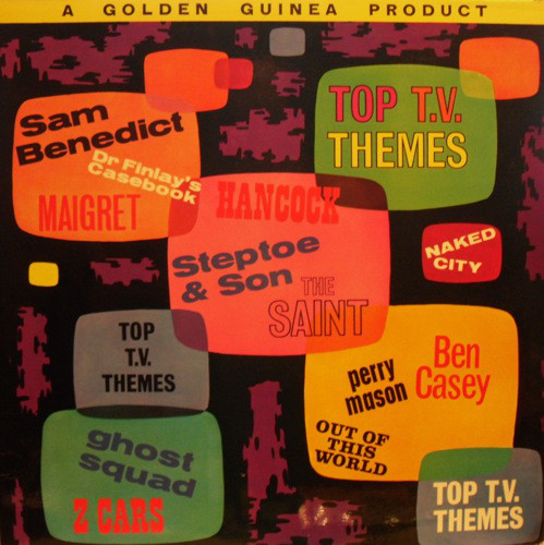 Various - Top T.V. Themes - Used Vinyl Record image 1