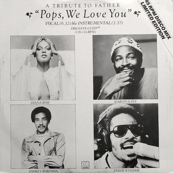 Diana Ross - Pops, We Love You (A Tribute To Father) - Used Vinyl Record image 1