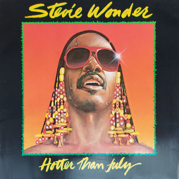 Stevie Wonder - Hotter Than July - Used Vinyl Record image 1