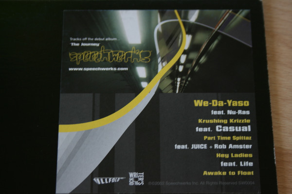 Speechwerks - Journey... Special Limited Edition 5-Song EP - Used Vin image 1