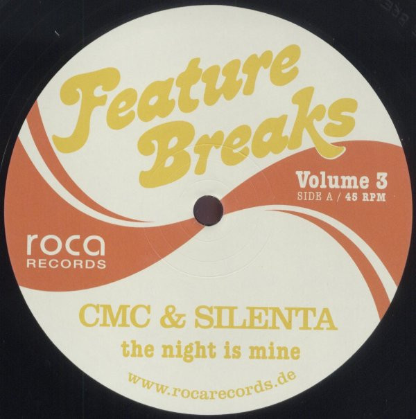 CMC & Silenta - Feature Breaks Volume 3: The Night Is Mine - Vinyl Re image 1