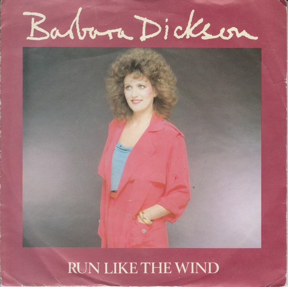 Barbara Dickson - Run Like The Wind - Used Vinyl Record 7" image 1