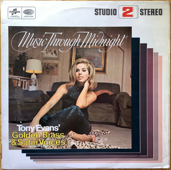 Tony Evans' Golden B - Music Through Midnight - Used Vinyl Record image 1