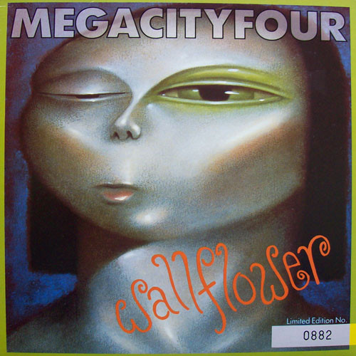 Mega City Four - Wallflower - Used Vinyl Record 7" image 1