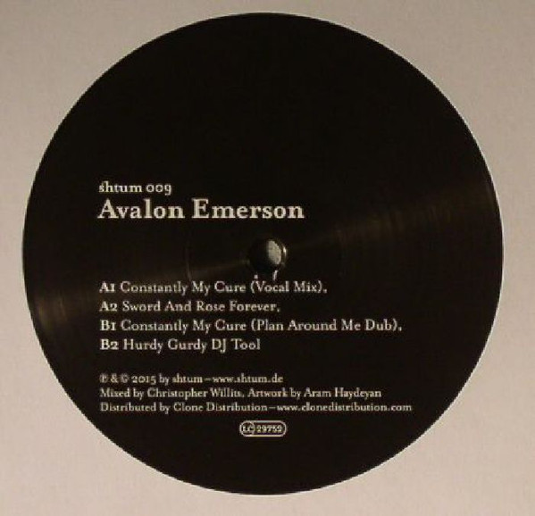 Avalon Emerson - Shtum 009 - Vinyl Record 12" image 1