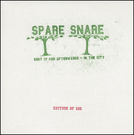 Spare Snare - Sort It For Afterwards - Used Vinyl Record 7" image 1
