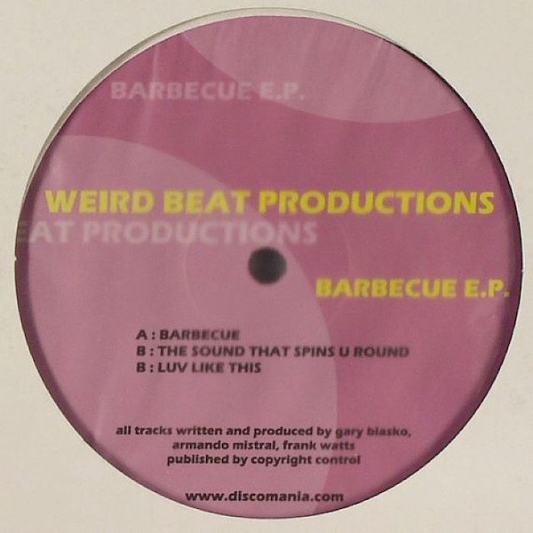 Weird Beat Productio - Barbecue E.P. - Vinyl Record 12" image 1