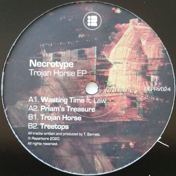 Necrotype - Trojan Horse EP - Vinyl Record 12" image 1