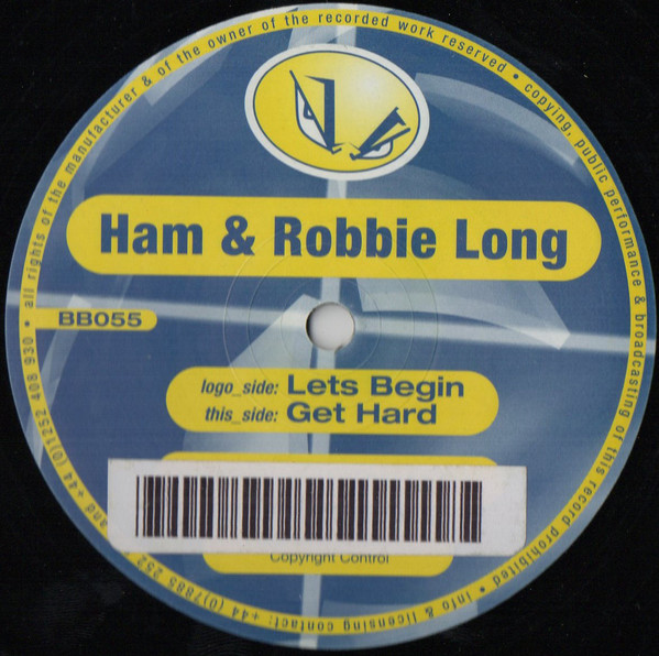 DJ Ham - Lets Begin / Get Hard - Vinyl Record 12" image 1