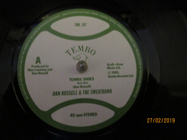 Dan Russell And The - Tennis Shoes - Used Vinyl Record 7" image 1