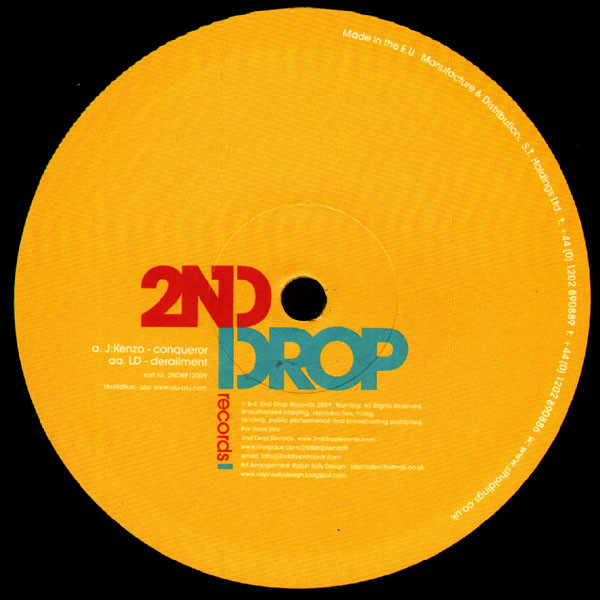 J:Kenzo - Conqueror / Derailment - Vinyl Record 12" image 1