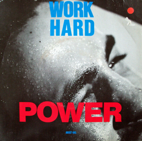 Power - Work Hard - Used Vinyl Record 7" image 1