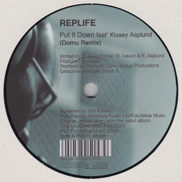 Replife - Put It Down / R U Ready - Vinyl Record 7" image 1
