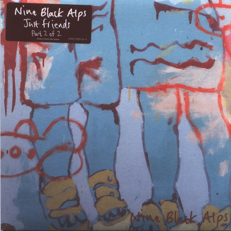 Nine Black Alps - Just Friends - Used Vinyl Record 7" image 1