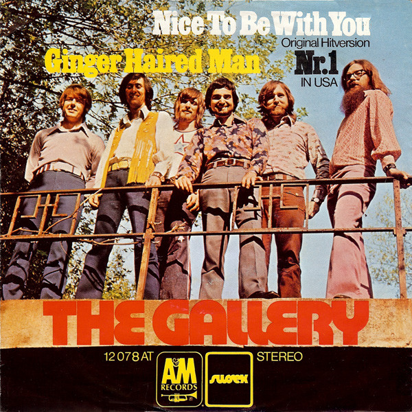 Gallery - Nice To Be With You - Used Vinyl Record 7" image 1
