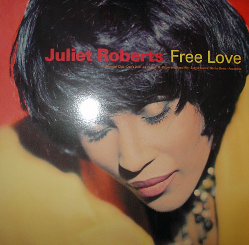 Juliet Roberts - Free Love - Used Vinyl Record 12" image 1