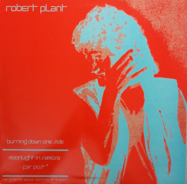 Robert Plant - Burning Down One Side - Used Vinyl Record 12" image 1
