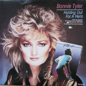 Bonnie Tyler - Holding Out For A Hero - Used Vinyl Record 12" image 1