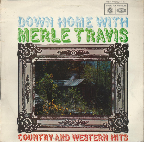 Merle Travis - Down Home With - Used Vinyl Record image 1