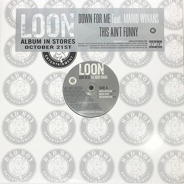 Loon - Down For Me - Used Vinyl Record 12" image 1