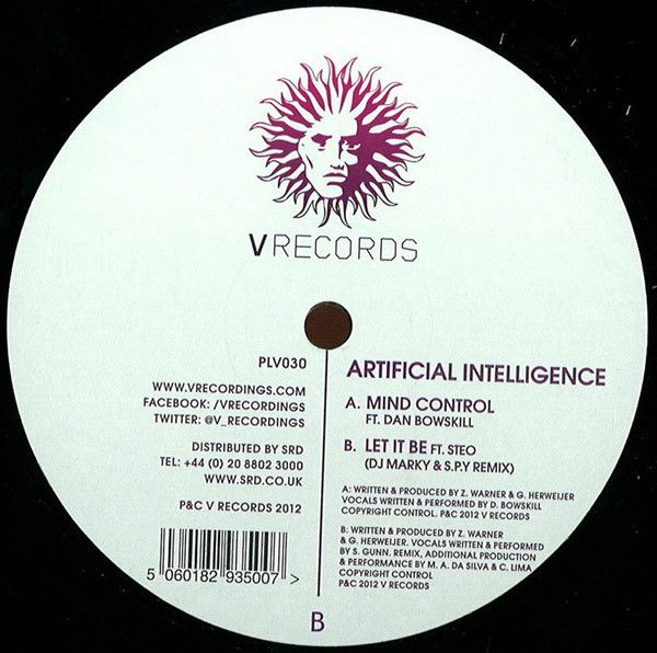 Artificial Intellige - Mind Control / Let It Be (DJ Marky & S.P.Y Rem image 1