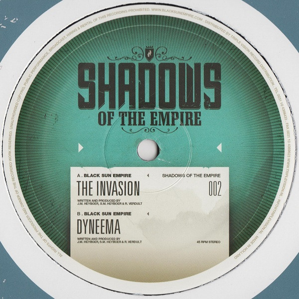 Black Sun Empire - Invasion / Dyneema - Vinyl Record 12" image 1