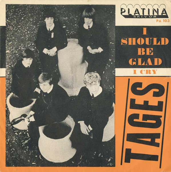 Tages - I Should Be Glad / I Cry - Used Vinyl Record 7" image 1
