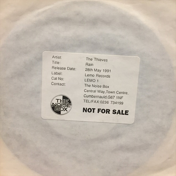 Thieves - Rain - Used Vinyl Record 7" image 1
