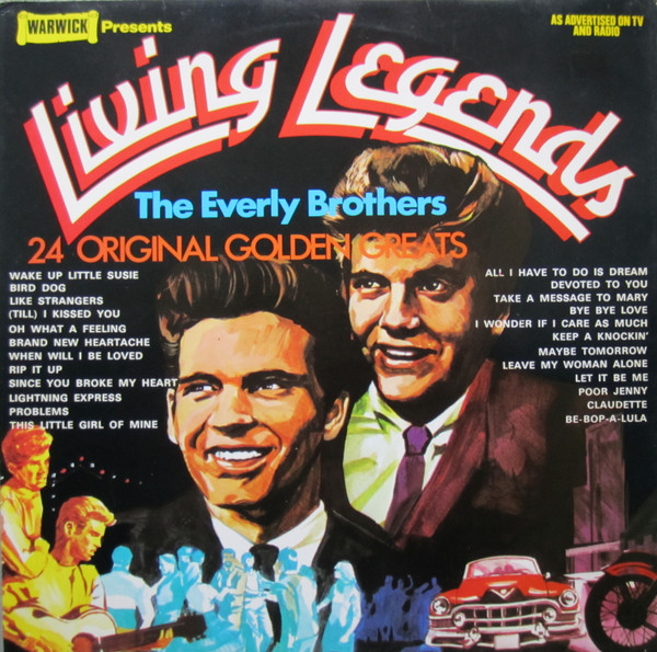 Everly Brothers - Living Legends - Used Vinyl Record image 1