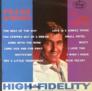 Frank D'Rone - Try A Little Tenderness - Used Vinyl Record image 1