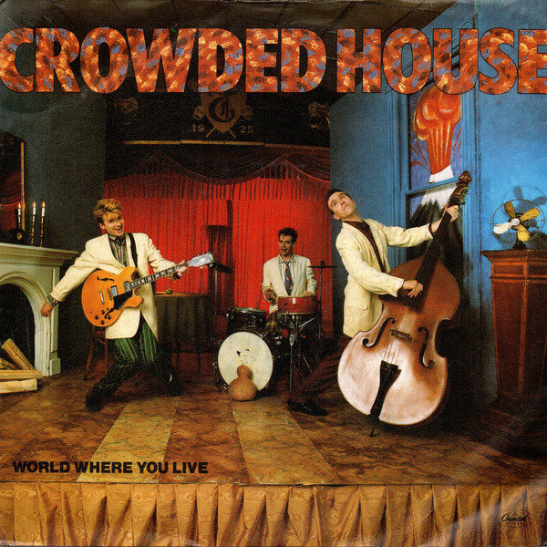 Crowded House - World Where You Live - Used Vinyl Record 7" image 1