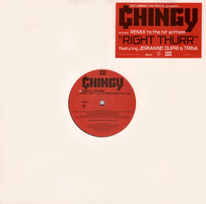Chingy - Right Thurr - Vinyl Record 12" image 1