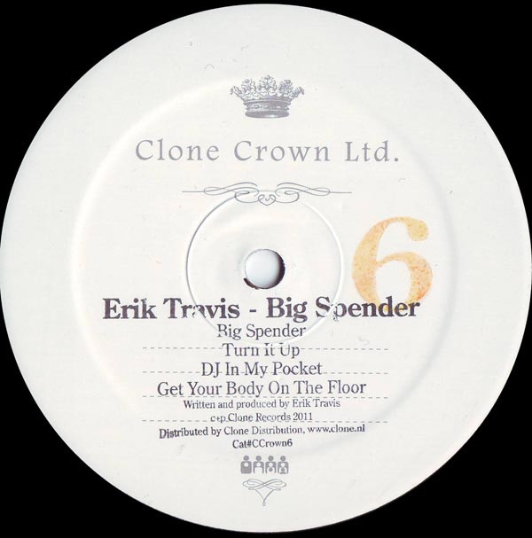 Erik Travis - Big Spender - Vinyl Record 12" image 1