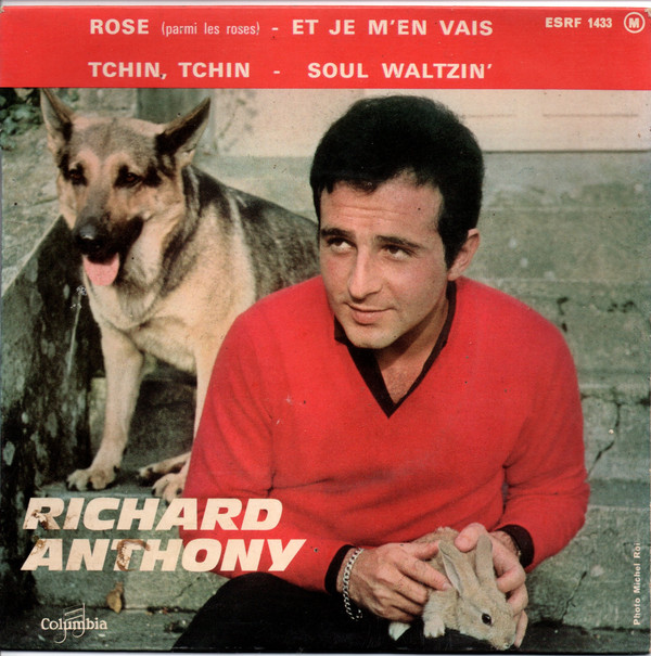 Richard Anthony - Rose (Parmi Les Roses) - Used Vinyl Record 7" image 1